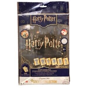 Craft Buddy Harry Potter Crystal Art Sticker Starter Pack Sealed Age 6+